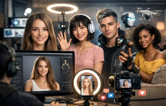 AI-аватары: будущее видеоблогинга и цифровых инфлюенсеров AI-аватары: будущее видеоблогинга и цифровых инфлюенсеров